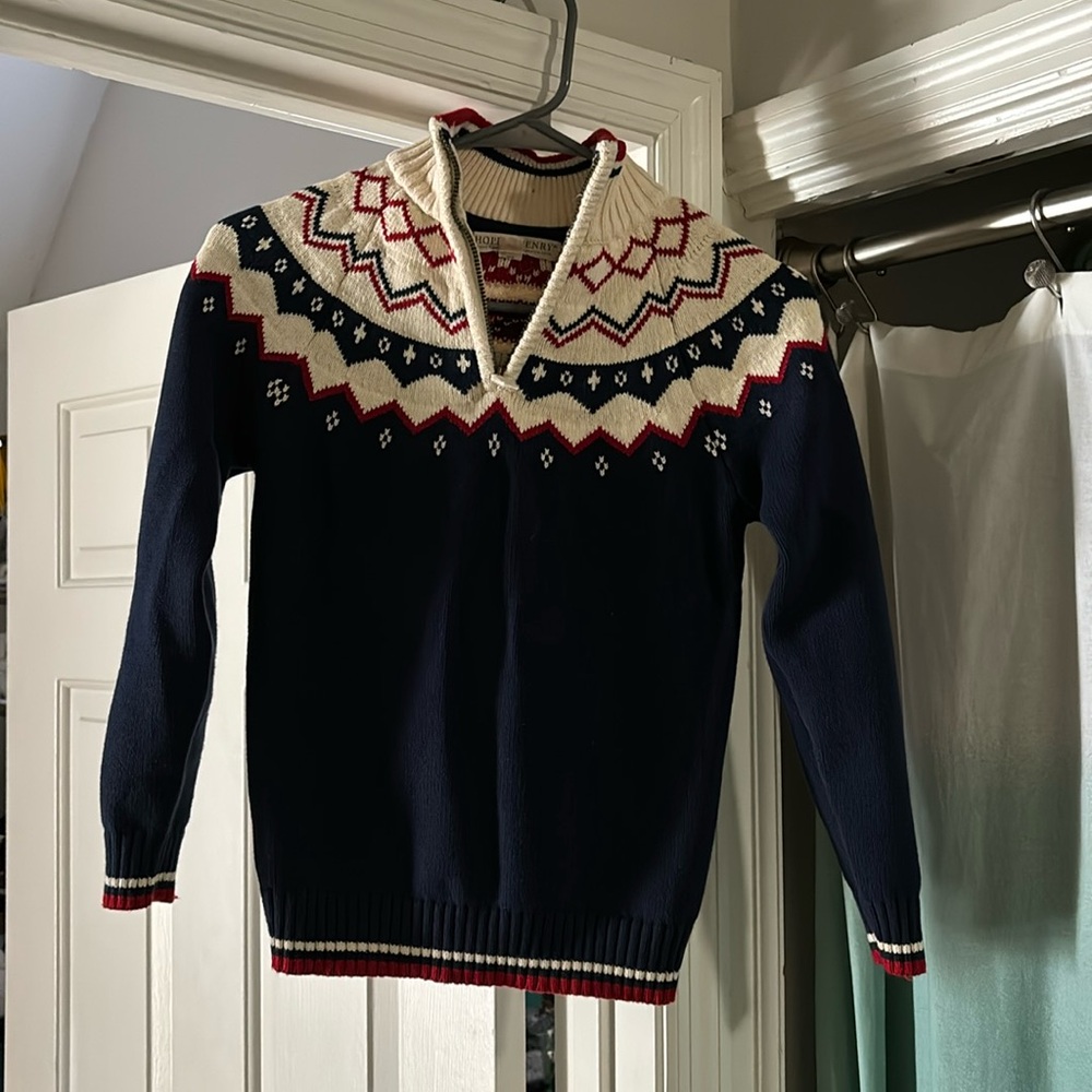 Hope & Henry boys sweater size medium